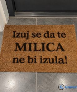 Otirač sa Gravurom Izuj se